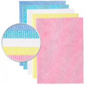 White Velette Cloth Pk of 25