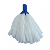 Standard Big White Socket Mop Blue - Pack of 10
