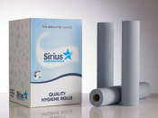 20inch 2 Ply Blue Couch Rolls 9 x 500mm x 40m