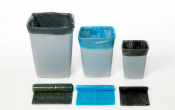 Sqaure Black Bin Liners x 500 15/24x24inch 30ltrs