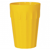 Kristallon Polycarbonate Tumblers Yellow 253.8ml(Qty12)