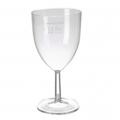 eGreen Polystyrene Wine Glass 200ml CE Marked 175ml (Qty 48)