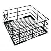 Vogue Wire High Sided Glass Basket 390mm