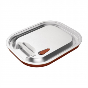Stainless Steel and Silicone Sealable 1/2 Gastronorm Lid