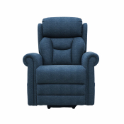 Nevis Riser Recliner Chair Comfort Lux Seat - Denim