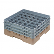Cambro Camrack Beige 36 Compartments Max Glass Height