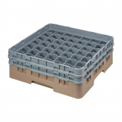 Cambro Camrack Beige 49 Compartments Max Glass Height