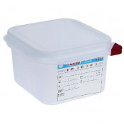 Polypropylene 1/6 Gastronorm Food Storage 1.7Ltr (4 Pack)