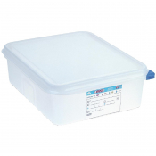 Polypropylene 1/2 Gastronorm Food Container 6.5Ltr (4 pack)
