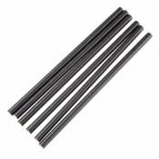 Black Fiesta Compostable Cocktail Stirrer Straws x 250