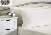 FR Cream Fitted Sheet Single Bed