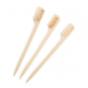 Biodegradable Bamboo Steak Markers Medium (100 Pack)