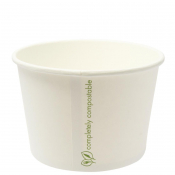 Compostable Hot Food Pots 455ml / 16oz (500 pack)