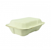 Vegware Compostable Clamshell Hinged Meal Boxes Pack 200
