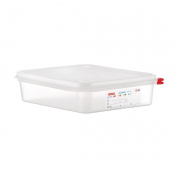 Araven 1/2 GN Food Containers 4L With Lid (4 pack)