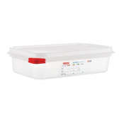 Araven 1/4 GN Food Containers 1.8Ltr with Lid ((4 pack)