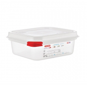Araven 1/6 GN Food Containers 1.1Ltr with Lid (4 pack)