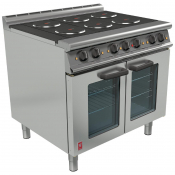 Falcon Dominator Plus 6 Hotpla te Oven Range with FanAssisted