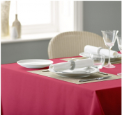 Alpha Plain Slip Cloth 90x90cm 90cm - Chilli