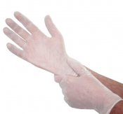 Clear Vinyl Gloves - P/Free Extra Large - 10 x 100