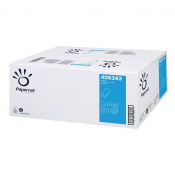 2 Ply V-Fold White Hand Towel 250 x 15 3750 23x24cm