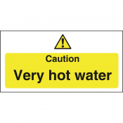 Vogue Caution Very Hot Water S ign