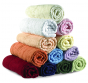 Hand Towel - Peach 50 x 90cm  (Pack of 6)