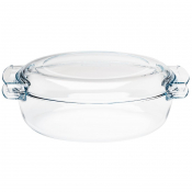 Pyrex Oval Glass Casserole Dis h 4.5Ltr