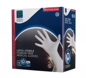 Sterile P/F Latex Gloves Mediuum x 50 pairs
