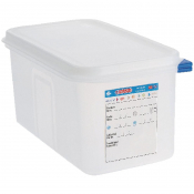 Polypropylene 1/3 Gastronorm Food Container 6Ltr (4 pack)