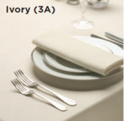 Amalfi Ivory Napkin 51cm x 51cm - Sold Singly
