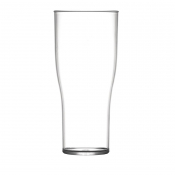 Polycarbonate Nucleated Pint lasses CE Marked (48 pack)