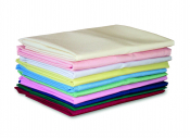 Fitted Sheet Single - Blue Polycotton