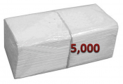 White Napkins 30cm x 30cm Case of 5000