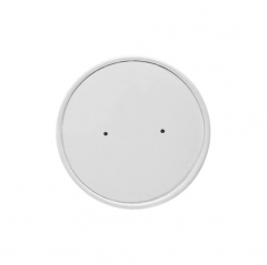 Hot Food Cup Lids - White Box of 500