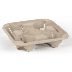 Moulded Pulp 4 Cup Carrier Box of 180