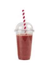 Dome Lids for Smoothie/Ice Cof Cups Fits 10-20oz - Pack 500