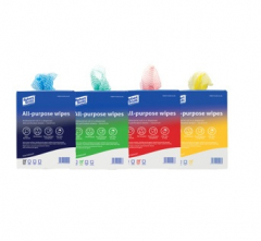 All-Purpose Anti Bac Wipe - Perforated Roll of 200