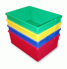 Karri- Cart Trays - Red